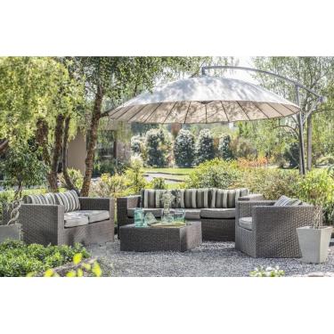 Imagem de Ombrelone Lateral Shangai com Proteção Uv 50 270x300cm Bege