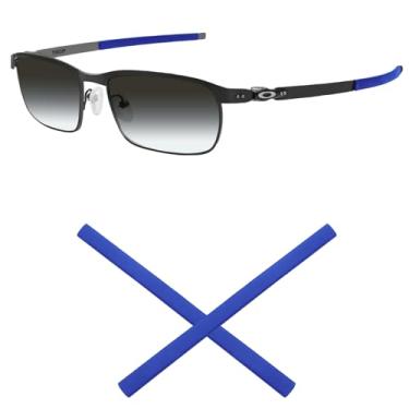 Imagem de Mryok Meias de substituição para óculos Oakley Tincup/Tincup 0.5/Pitchman/Wheel House OX8050 OX8096 OX8105 OO9439 - Opções, Azul, One Size