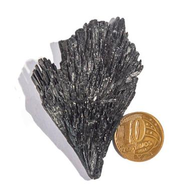 Imagem de Cianita Preta ou Vassoura de Bruxa 50mm Pedra Natural Tipo A