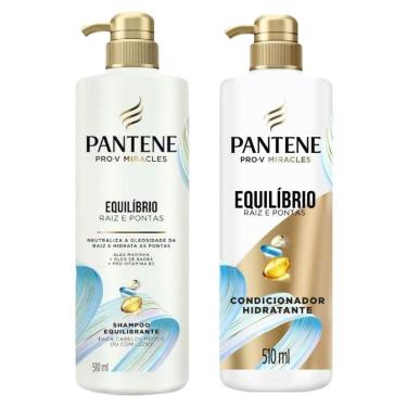 Imagem de Shampoo + Condicionador Pantene Pro-V Equilíbrio Raiz E Pontas 510Ml