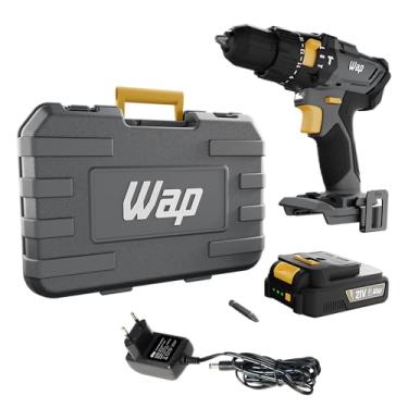 Imagem de WAP Parafusadeira e Furadeira com Impacto à Bateria 3/8" 21V K21-ID01, com Maleta Organizadora, Torque 21 Níveis, Bivolt