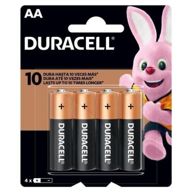 Imagem de Pilha Duracell Alcalina 1 5v Aa Mn1500 Com 4