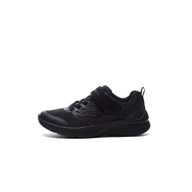 Imagem de Skechers Tênis infantil unissex Microspec-Texlor, Preto/preto, 16