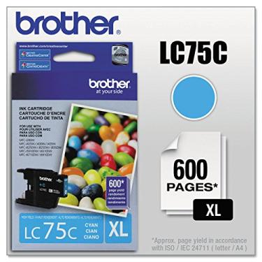 Imagem de Brother Impressora LC75C de alto rendimento série XL - embalagem de varejo ciano