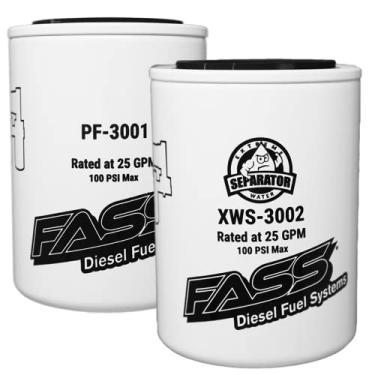 Imagem de FASS Pacote de filtro de combustível da série Titanium XWS-3002 / PF-3001