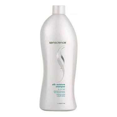 Imagem de  Shampoo Senscience Silk Moisture Em Garrafa De 1000ml Com 1 Pacote