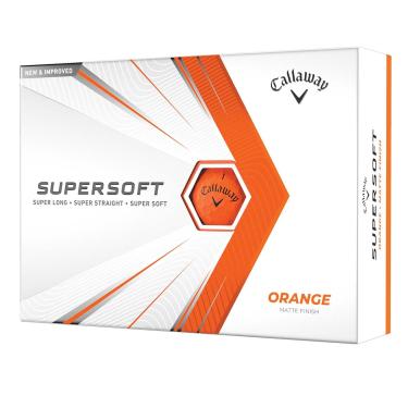 Imagem de Bolas de golfe Callaway Golf Supersoft, versão 2021, laranja