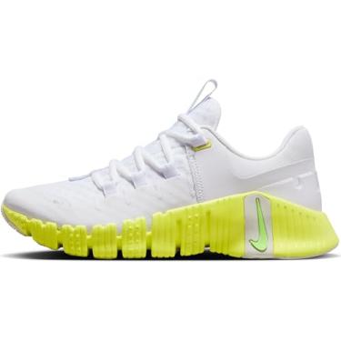 Imagem de Nike Tênis de treino feminino, Branco/verde luminoso/vidro marinho/explosão de limão, 38