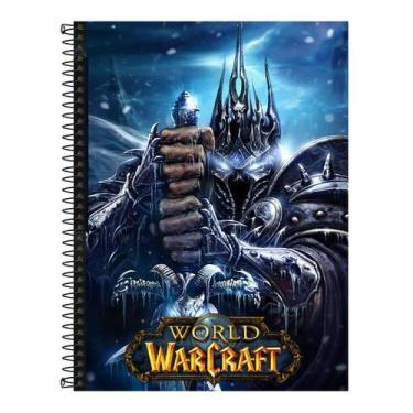 Imagem de Caderno Espiral World Of Warcraft The Lich 96 Folhas Tilibra