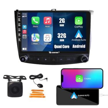 Imagem de Kunfine Carro CarPlay Android Navegação Automática Rádio GPS Estéreo Câmera Reversa Display 10" IPS Touchscreen Unidade de Tablet Pad Media Player para Lexus Is250 2005-2012, se Aplicável Quad Core 2G