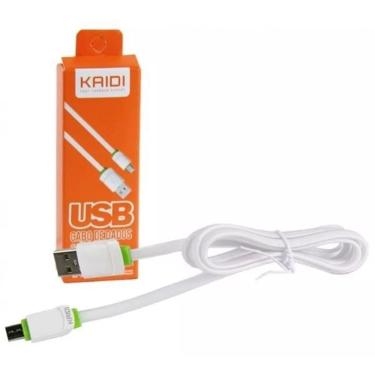 Imagem de Cabo De Dados Para Carregador Turbo Kaidi Kd-305 1m Micro(v8