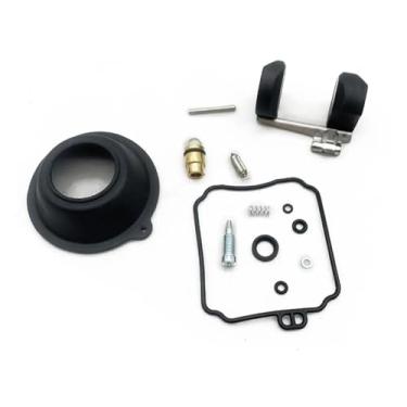 Imagem de Kit de reparo de carburador para configurar diafragma de vácuo e boia compatível com XVZ13A XVZ13AT XVZ1300A XVZ 13A 1300A 13 1300 A (4 conjuntos A)