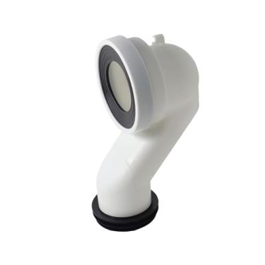 Imagem de IEUDNS Adaptador de conexão do vaso sanitário, tubo de drenagem do vaso sanitário, fácil instalação, peças de reparo do vaso sanitário