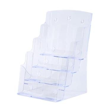 Imagem de predolo Organizador de documentos em acrílico para escritório e escola , 3 camadas 23.5x17.3x32cm