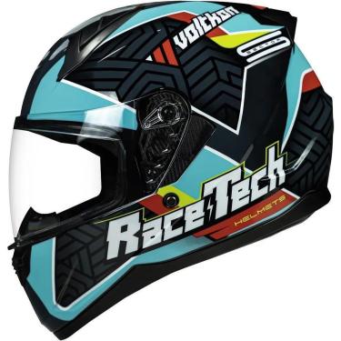 Imagem de Capacete Race Tech Sector Voltkon - Preto/Verde - 58 (M)-Unissex