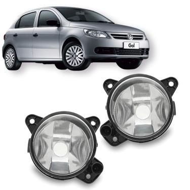 Imagem de Par Farol de Milha Auxiliar Gol Voyage Saveiro G5 Polo Golf
