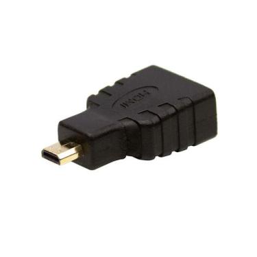 Imagem de Adaptador Hdmi Fêmea Para Micro Hdmi Macho - Cirilo Cabos