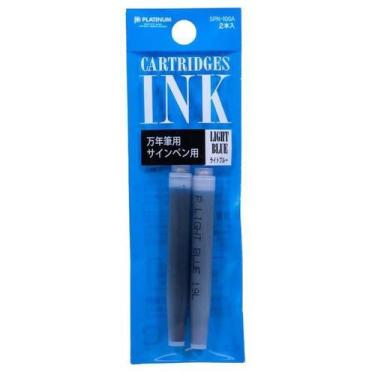 Imagem de Cartucho De Tinta Platinum Azul Turquesa Com 2