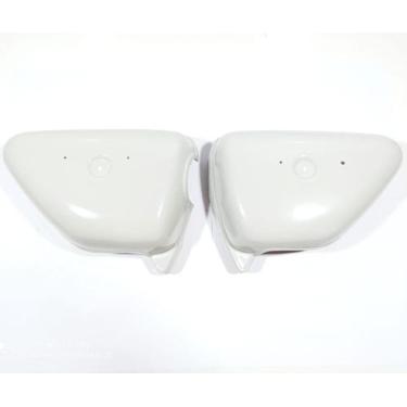 Imagem de Tampa Lateral Par Sem Pintura Cg 125 77/82 Modelo Original - Marcas Di