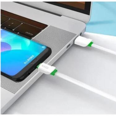 Imagem de Cabo KAIDI para carregamento micro e V8