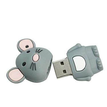 Imagem de 8GB 12 animais simbólicos modelo Flash Drive USB 3.0 Drive Memory Stick Pen Drive Armazenamento de dados Zip Drive Jump Drive Flash Stick USB Stick USB Flash Drive - Mouse