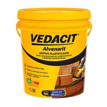 Imagem de Alvenarit Aditivo Plastificante 18.0lt Vedacit