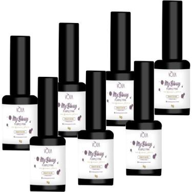 Imagem de 7UN Esmalte Em Gel My Glossy Purple Pink 9g Volia