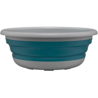 Imagem de Bacia de Silicone Retrátil 8 Litros Verde Esmeralda - FLASH LIMP, U