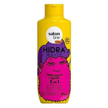 Imagem de Condicionador e Máscara Kids Hidra Multy 300ml  Salon Line
