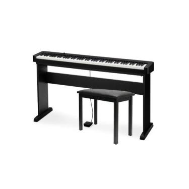 Imagem de casio cdp-s90 piano digital (Piano Suporte Banqueta)