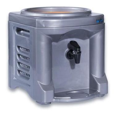 Imagem de Suporte Galão De Água Mineral 10/20L Cuba Barro Prata - GMOLD