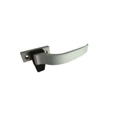Imagem de Fecho maxim-ar puxador frontal aluminio fosco l-20 25 30 - VCB