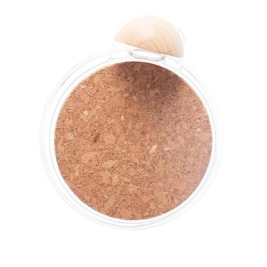 Imagem de Pote de Vidro Redondo com Tampa e Colher de Bambu 1L Lyor, 5753