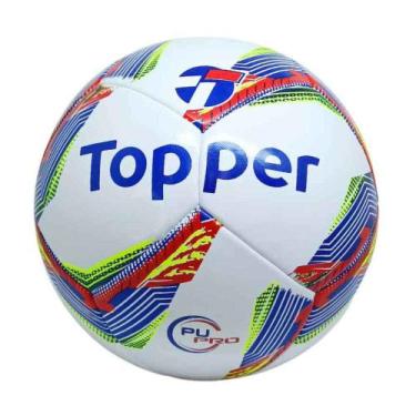 Imagem de Bola de Society Topper Samba Pu Profissional, Branco