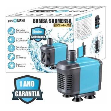 Imagem de Bomba Submersa Pet Flix Premium Bp-25 2500l/h Aquários, 110V