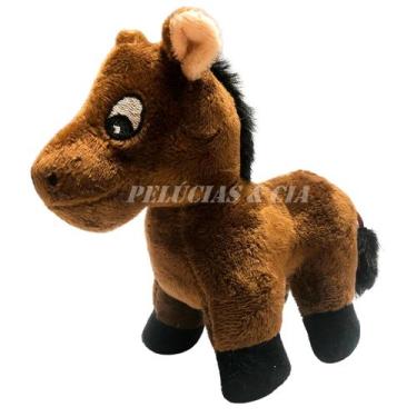 Imagem de Mini Chaveiro De Pelúcia Cavalo 15cm - Fazenda Cavalinho - PELÚCIASECI