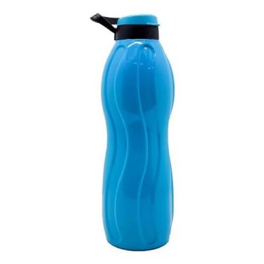 Imagem de Garrafa De Água 2l Squeeze Com Alça Neon Academia - Home Flex, Azul