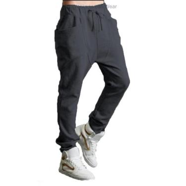 Imagem de Calça moletom masculina saruel skinny - m2 - Wooks, P, Cinzagrafite