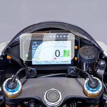 Imagem de WORLDMOTOP Película protetora de tela para instrumentos, motocicleta, conjunto de arranhões, proteção de painel de substituição para Honda CBR1000RR CBR1000 RR 2020-2023