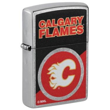 Imagem de Zippo NHL Calgary Flames 2024 Street Chrome Pocket Lighter