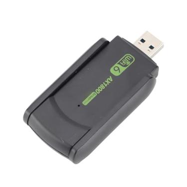 Imagem de Adaptador USB 6 para PC, adaptador de rede de banda de 1800Mbps, placa de rede MU MIMO USB3.0 para 7 10 11