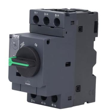 Imagem de Disjuntor de Motor Elétrico, Protetor de Motor 35mm, Botão de Montagem Em Trilho DIN, Tipo Interruptor de Disparo Magnético Térmico AC690V 6-10A, Interruptor de