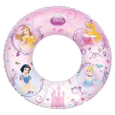 Imagem de Bóia Inflável Aquática Princesas Disney Verão Importada 56cm - Bestway