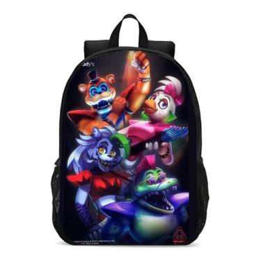 Imagem de Mochila Escolar Infanto Juvenil Jogos Filmes Animatronics Novidade Gee