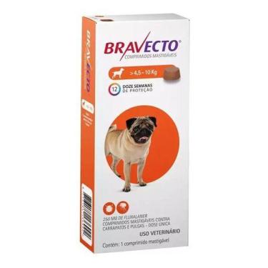 Imagem de Bravecto 250 mga 4.5 ate 10 kg - MSD