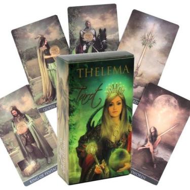 Imagem de Thelema Tarot Deck Tarô Thelema Baralho de Cartas de Oráculo