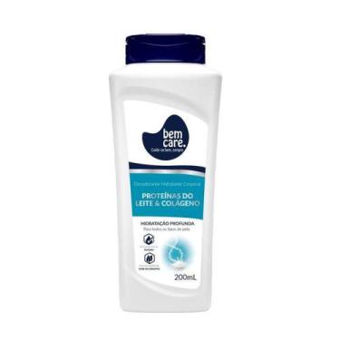 Imagem de Loção hidratante corporal bem care proteina leite e colageno 200ml - M