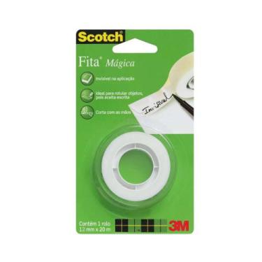 Imagem de Fita Magica 3M Scotch 12mmx20m C/1