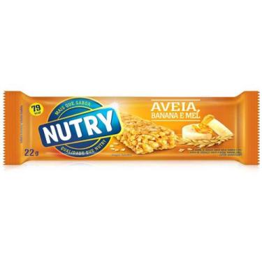 Imagem de Barra de cereal nutry sabor banana aveia e mel 22g - Nutrimental