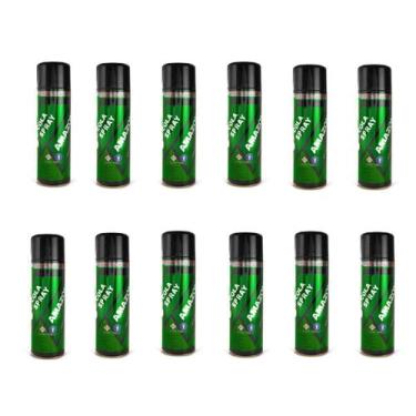 Imagem de 12 Cola De Contato Spray Amazonas 340g Tapeceiro - Kit Amazonas